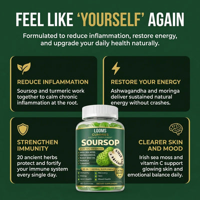 Energy Gummies. Your 20-in-1 Support