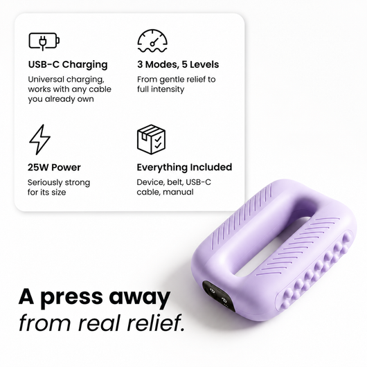 Vibrating Hands-Free Fascia Massager