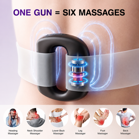 Vibrating Hands-Free Fascia Massager
